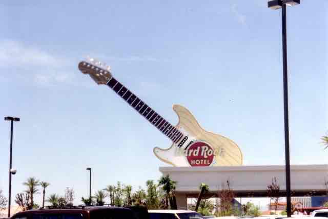 Guitare Hard Rock Hotel